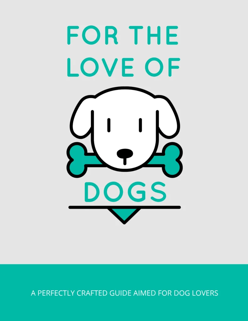 A cute dog&love illustration with a bone, perfect for any dog lover.