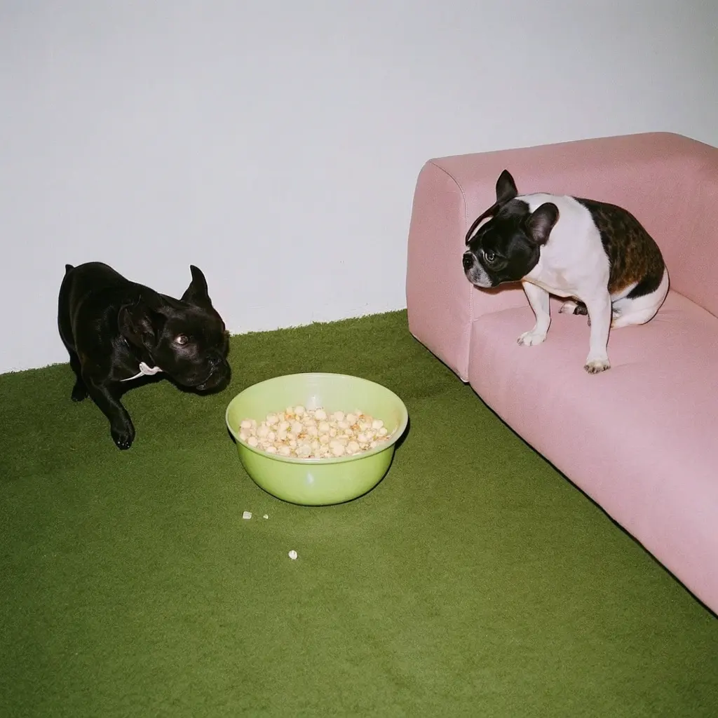 2 buldog frensh Aask can-dogs-have-popcorn-made-with-avocado-