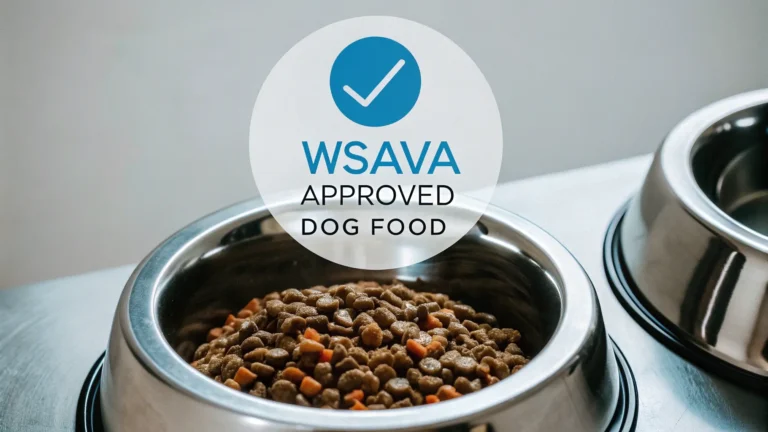 wsava approved dog food